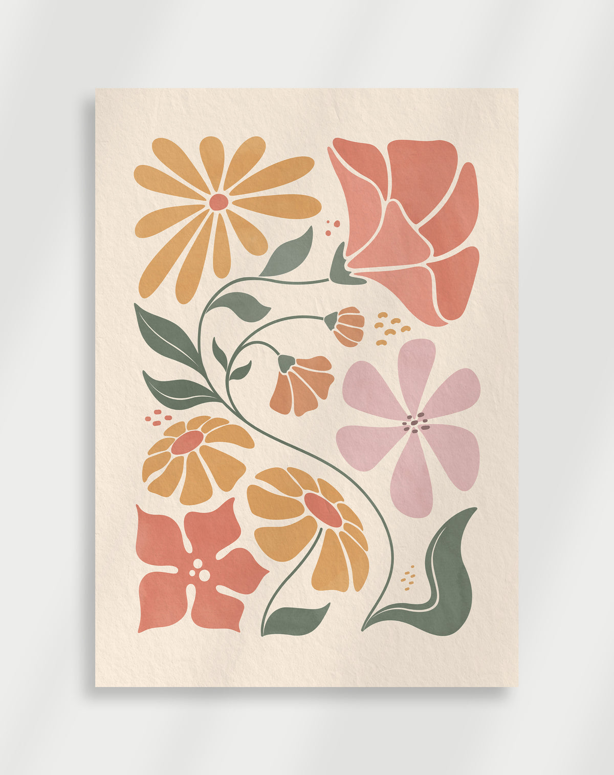 Blumen-Poster