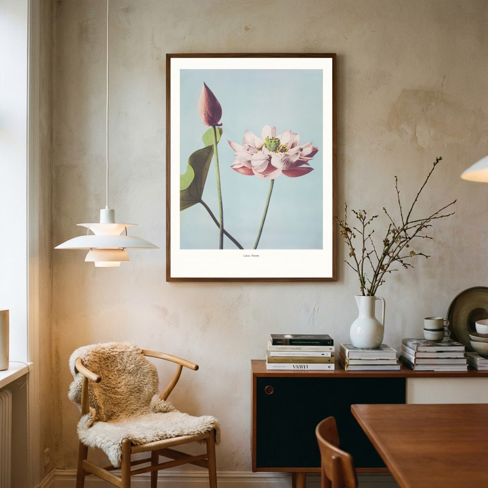 Lotusblumen Poster