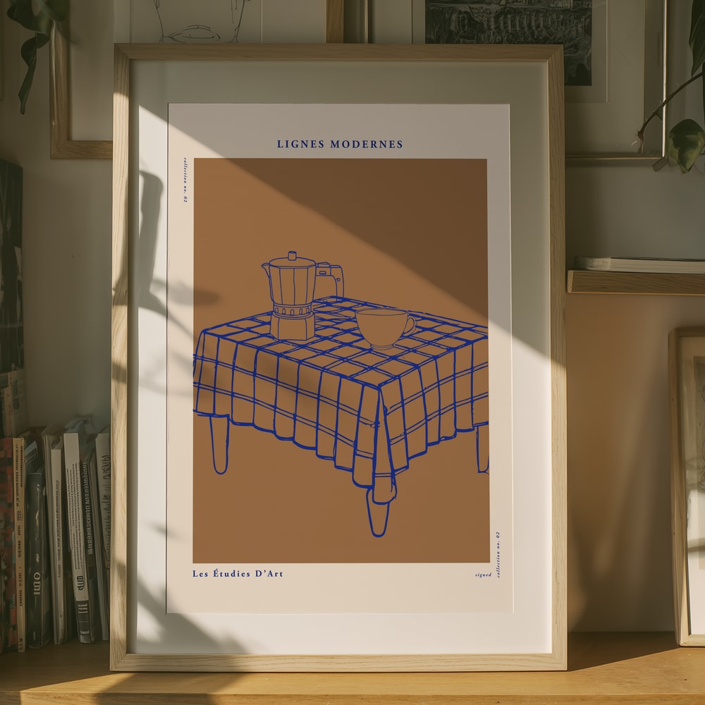Poster „Lignesmodernesno02“