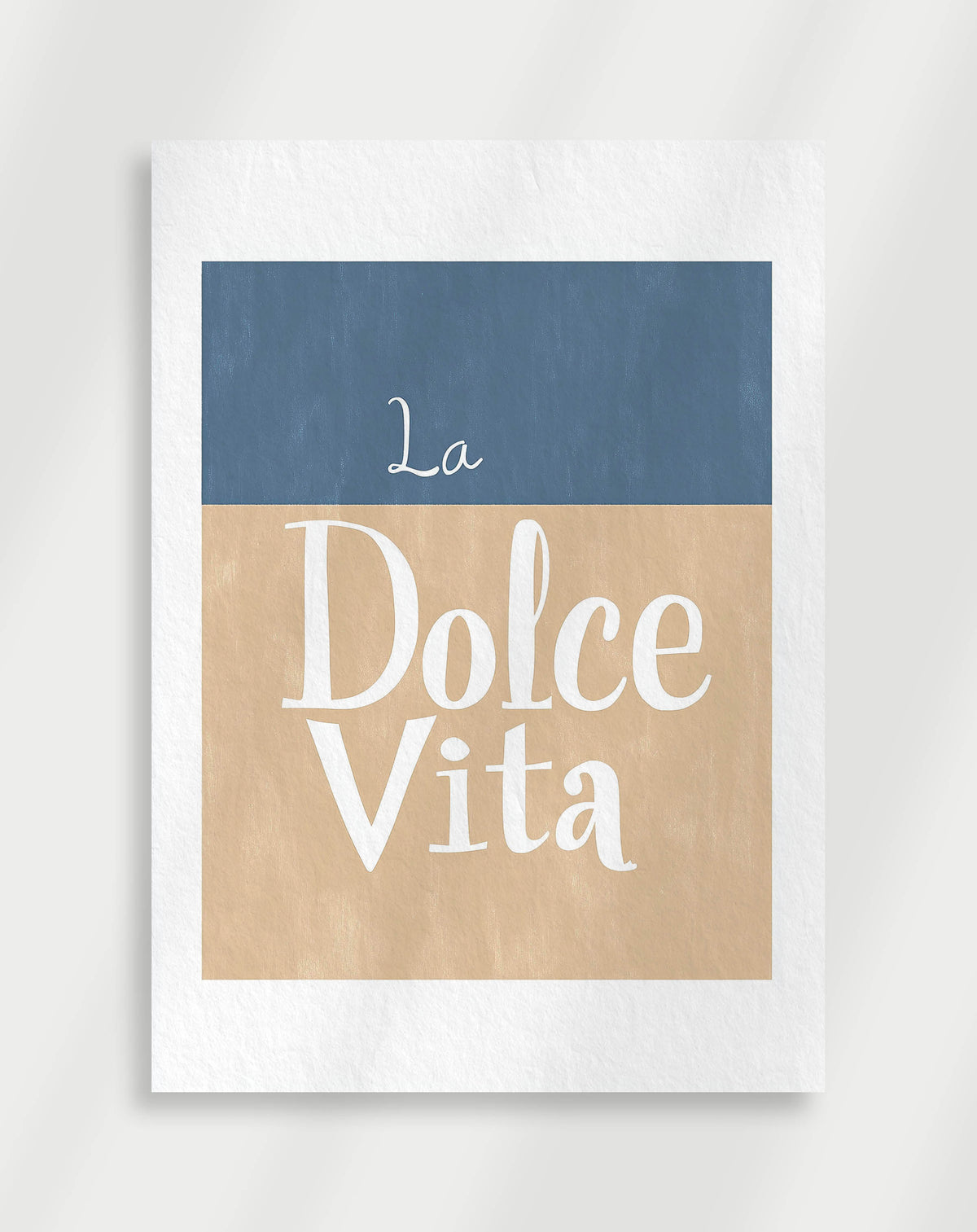 „La Dolce Vita“-Poster