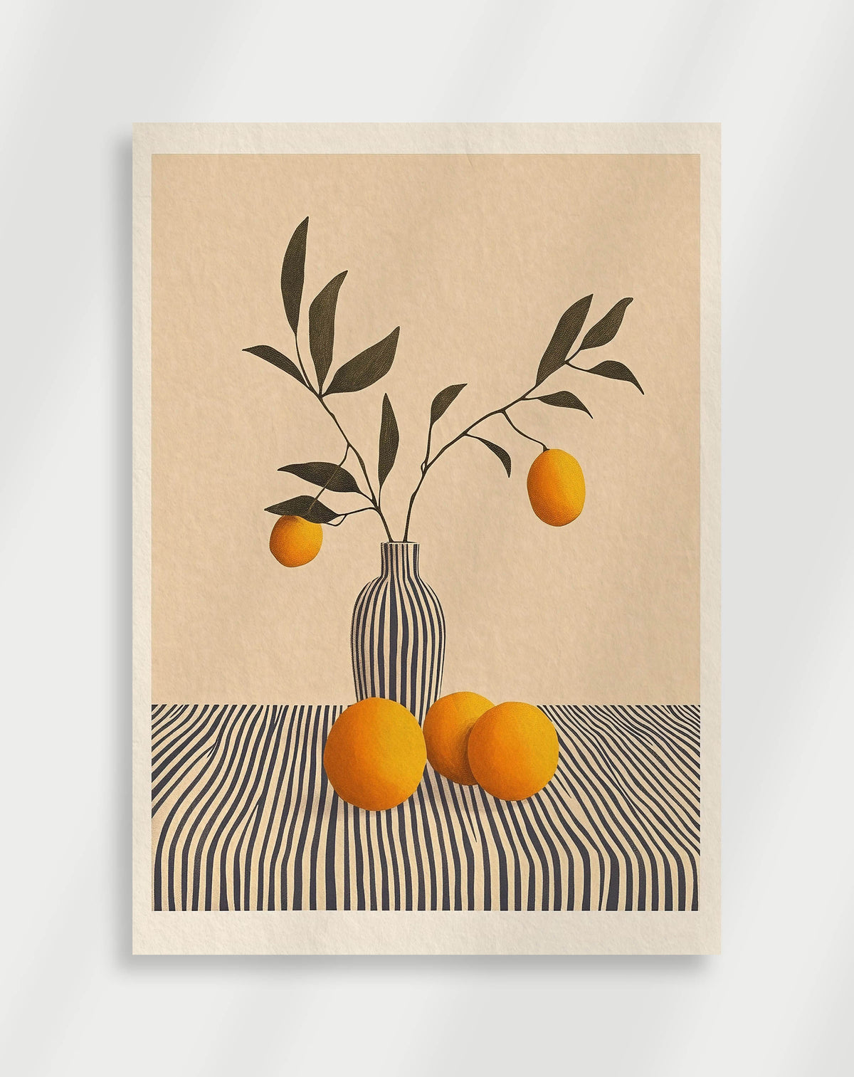 Trendy Lemon Poster