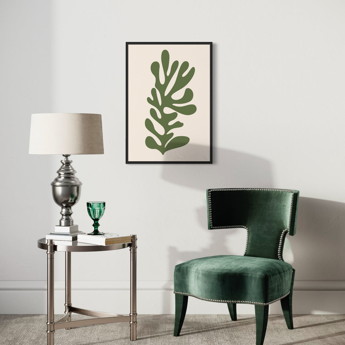 Poster mit abstrakter Kunst