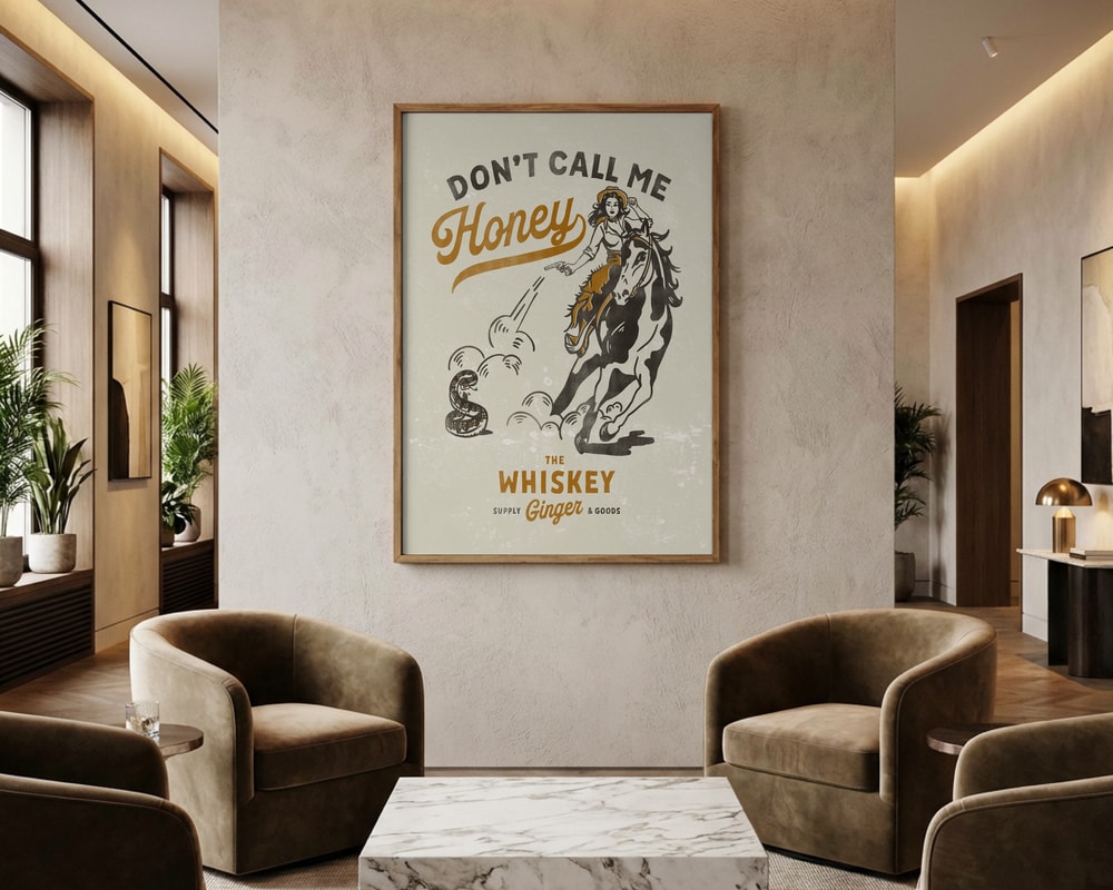 Dont Honey Print 2 Poster