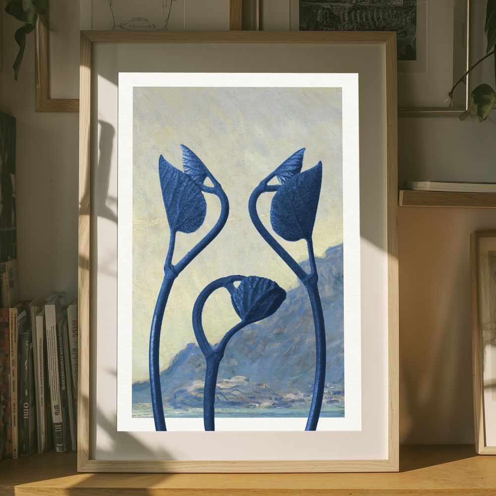 Blue Mountain Sprouts Poster