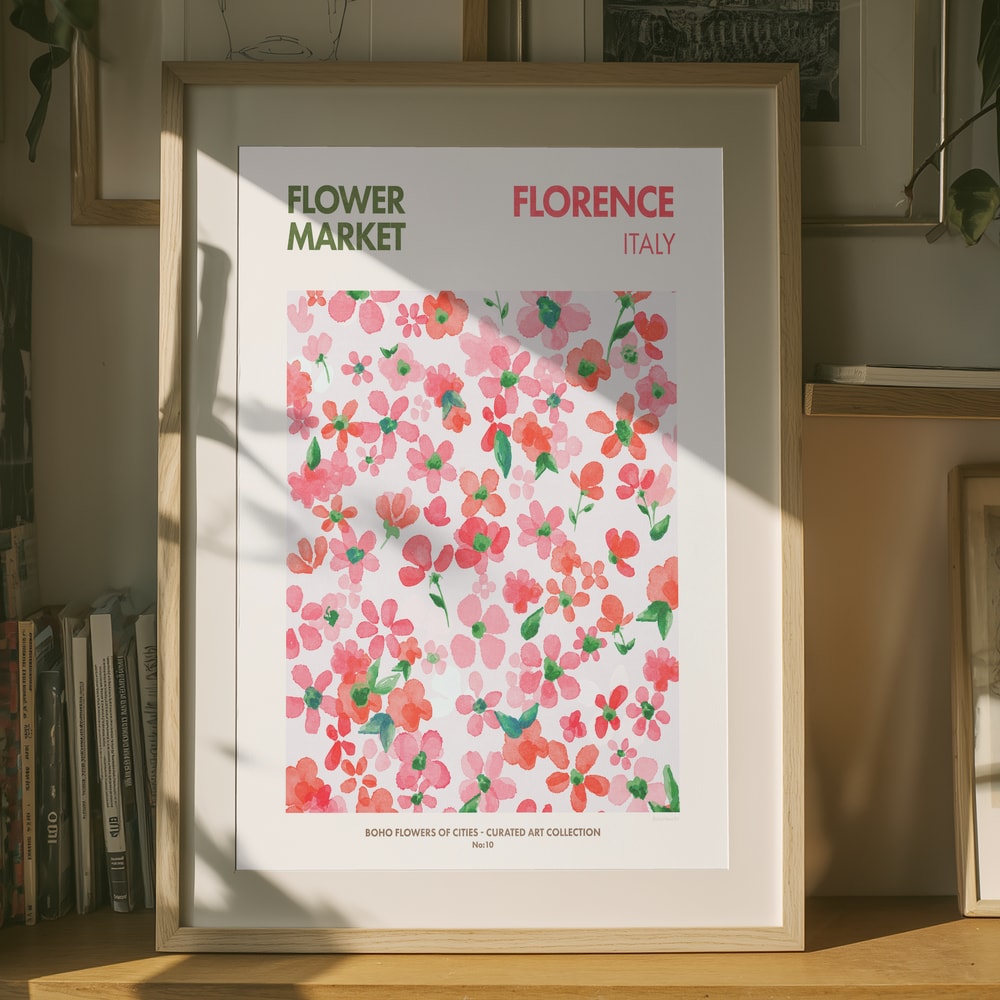 Poster „Blüten von Florenz“