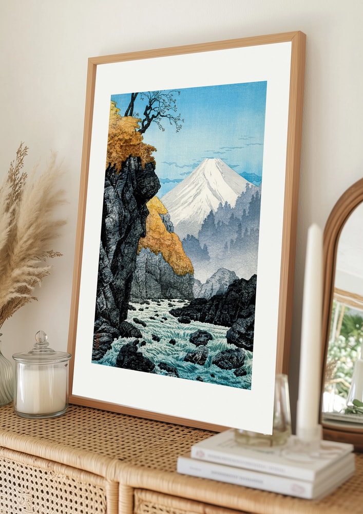 Am Fuß des Berges Ashitaka Poster