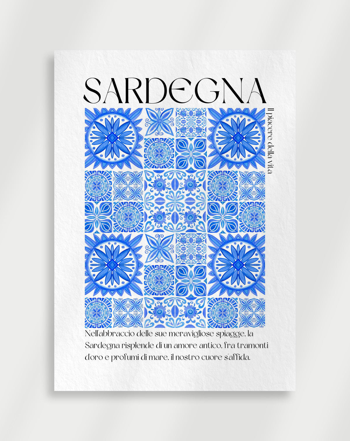 Sardinien Poster
