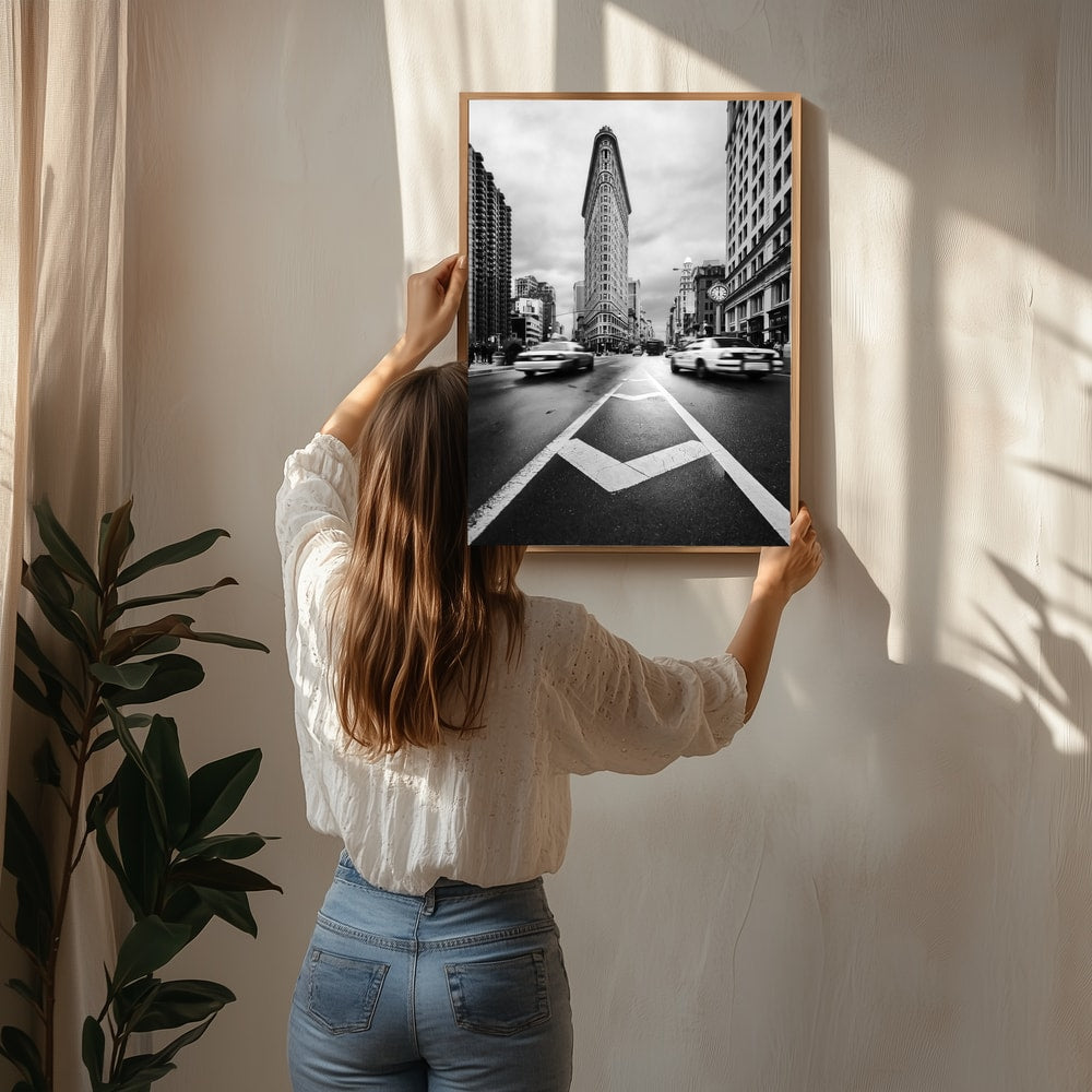 Iconic Flatiron City Motion Poster