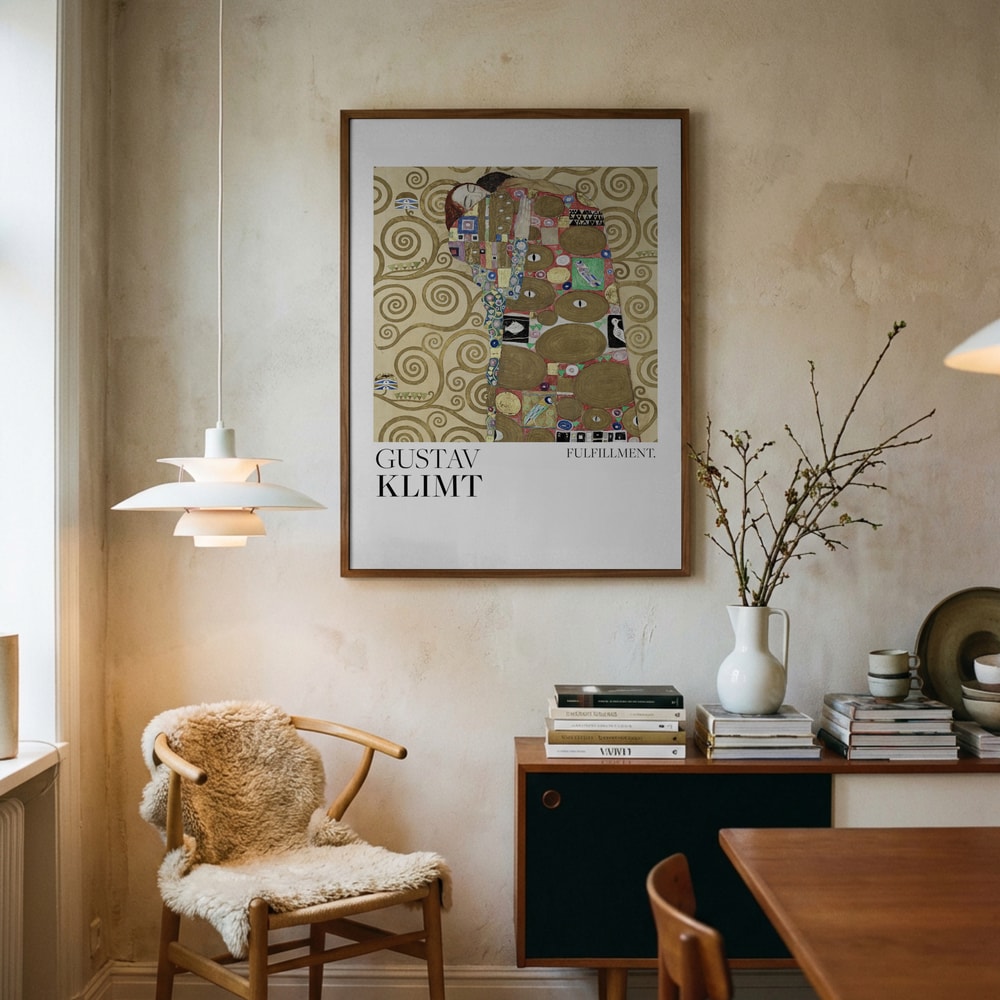 Poster 2 „Gustav Klimt Erfüllung (1910–1911)“