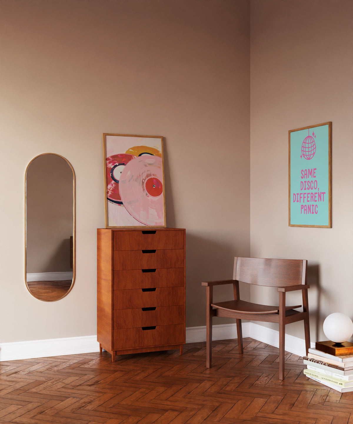 Set aus 2 Pop-Art-Postern