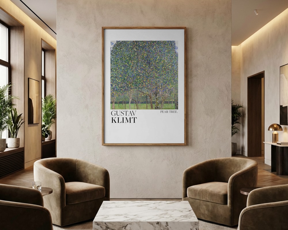 Poster „Gustav Klimt Birnbaum (1903)“