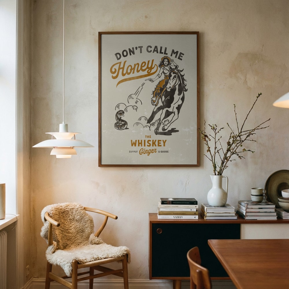 „Dont Honey Print 2“-Poster
