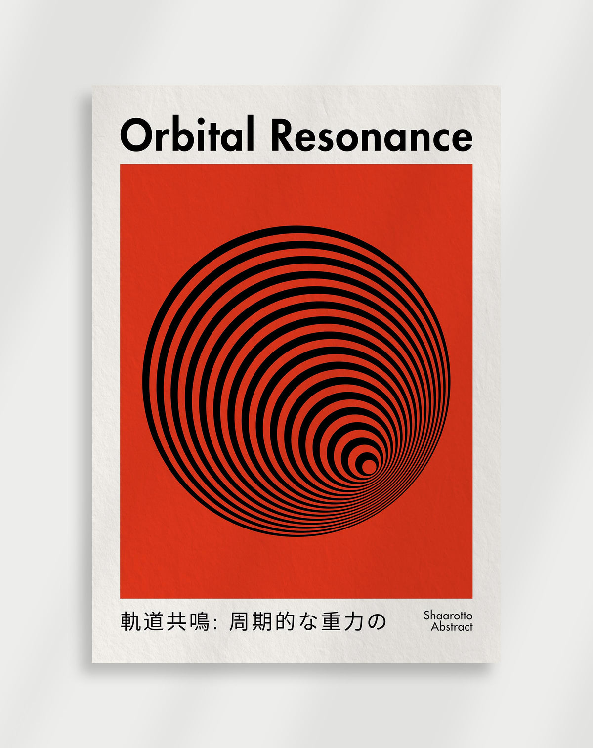 Poster zur Orbitalresonanz
