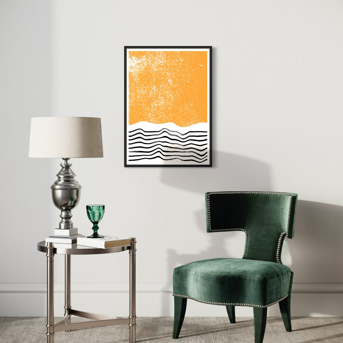 Abstraktes Poster