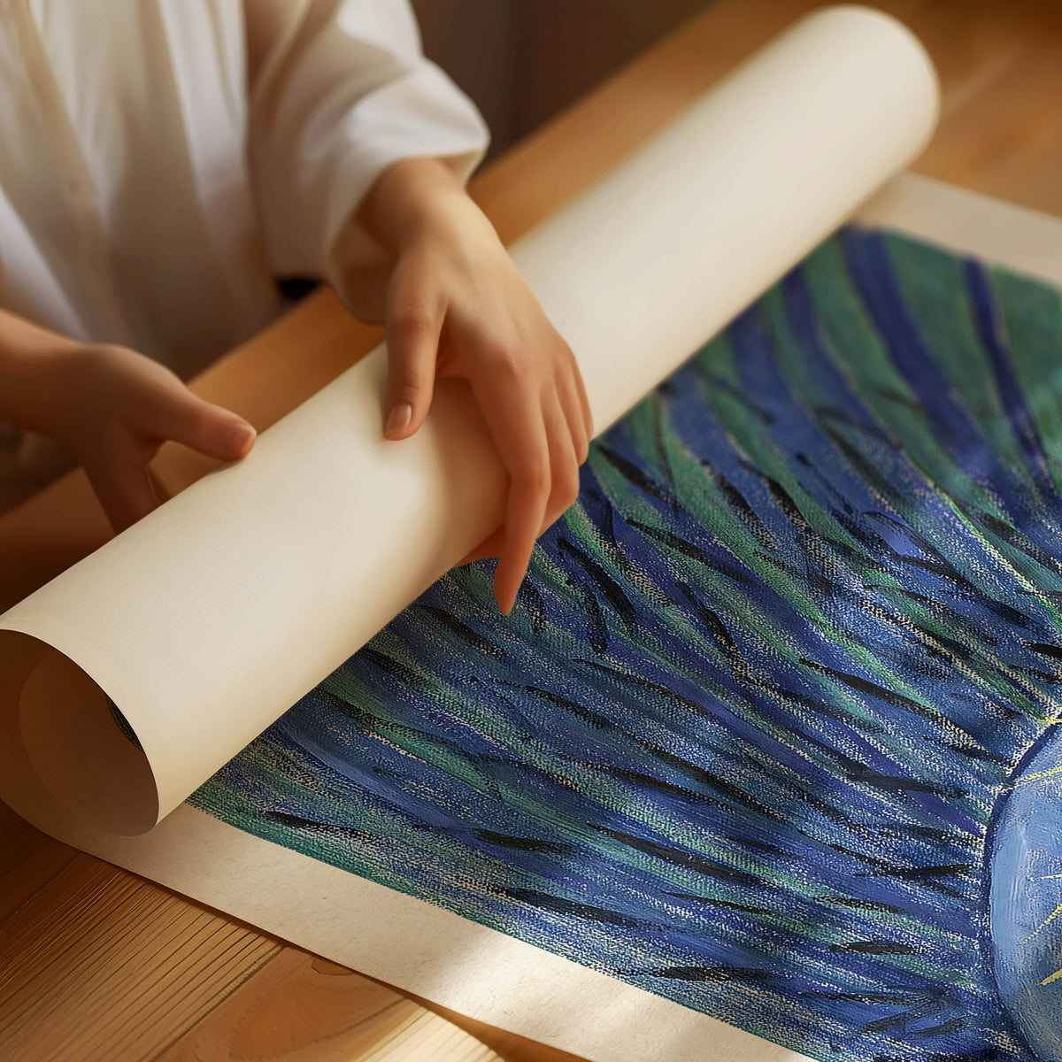 Hilma af Klint Primordial Chaos Nr. 4 Poster