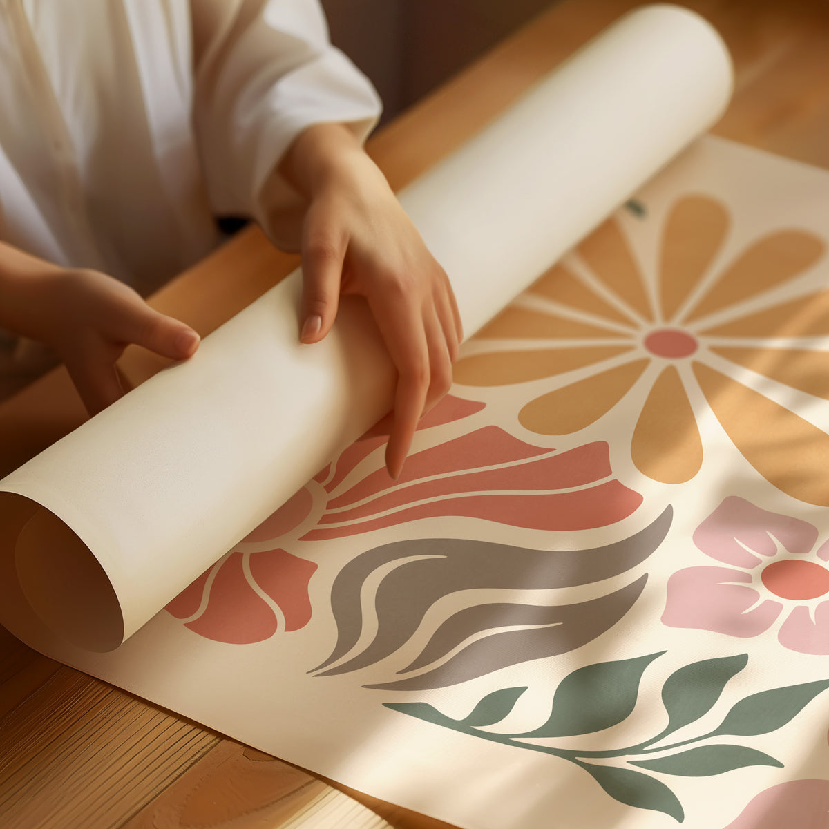 Blumen-Poster
