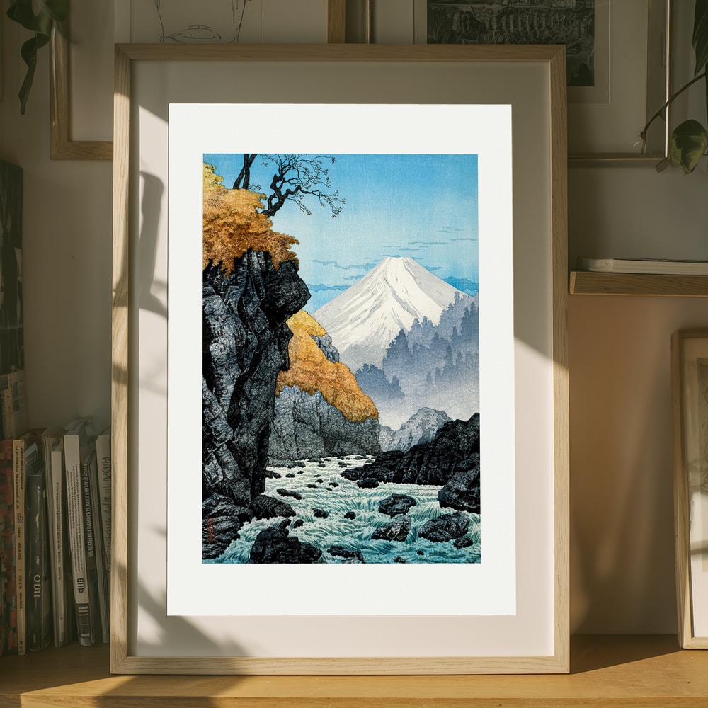 Am Fuß des Berges Ashitaka Poster