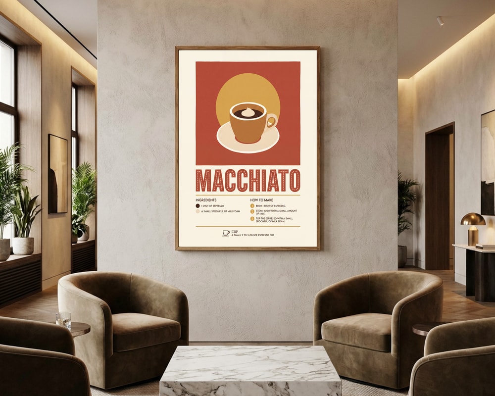 Classic Macchiato Recipe Poster