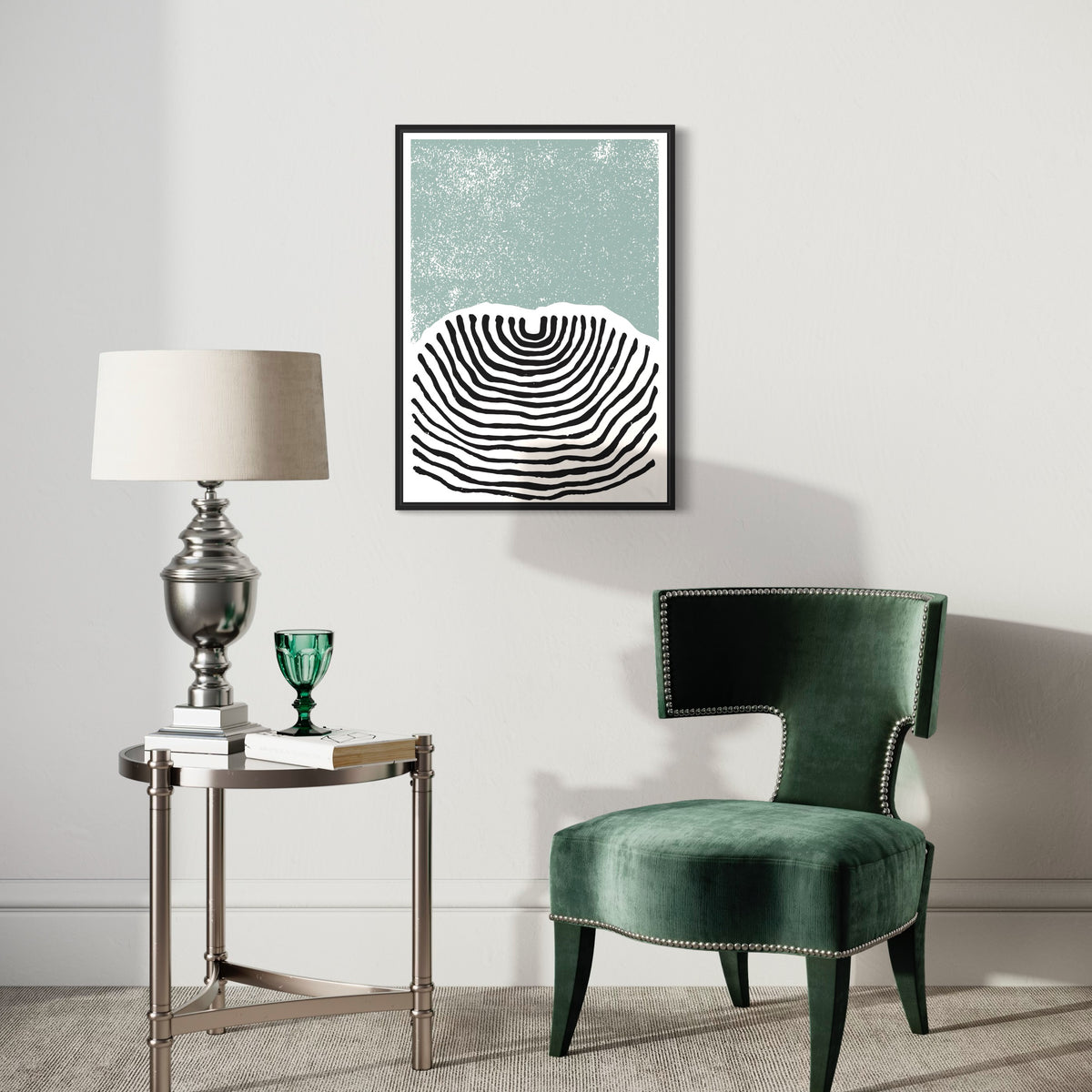 Abstraktes Poster