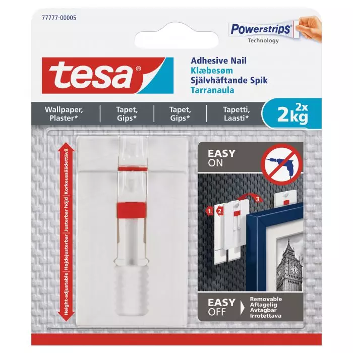 Tesa Bilderaufhänger 2er-Pack 2 kg