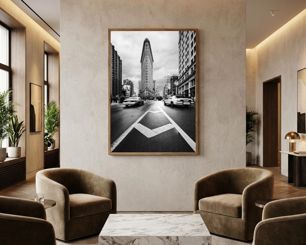 Iconic Flatiron City Motion Poster