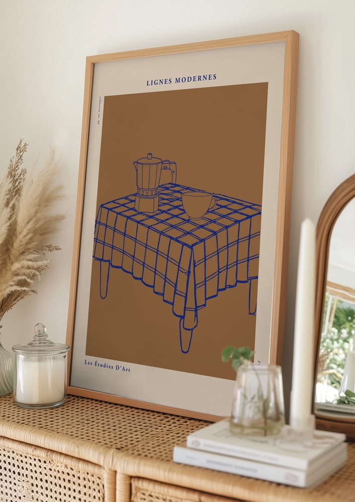 Poster „Lignesmodernesno02“