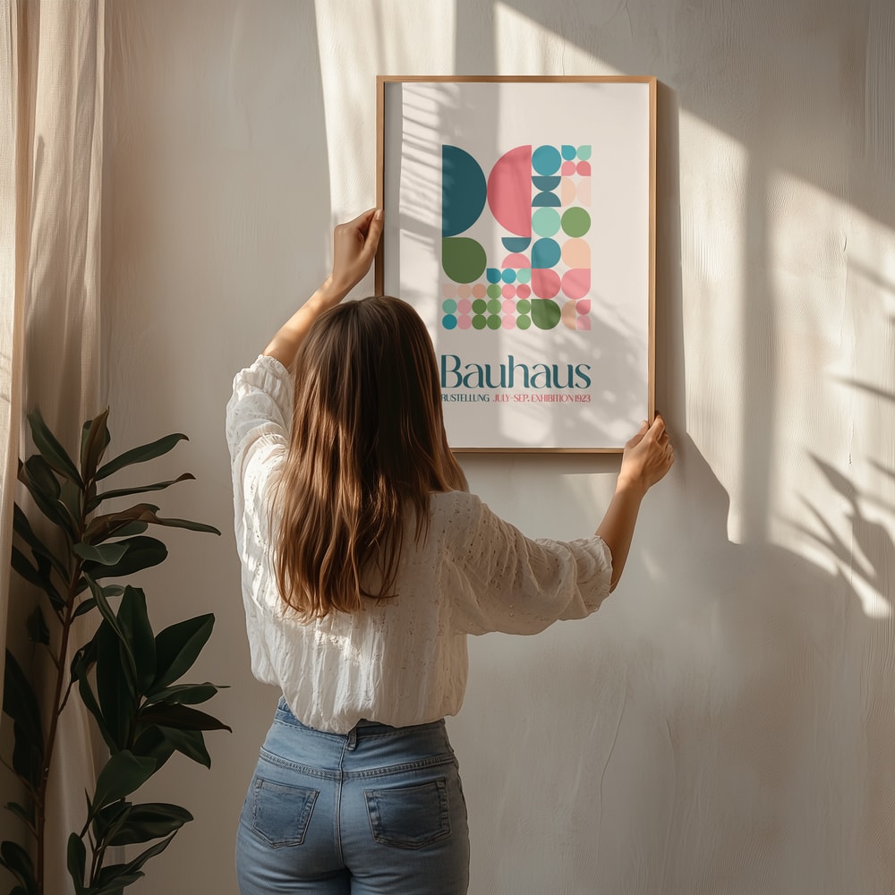 Poster „Geometrische Harmonie“