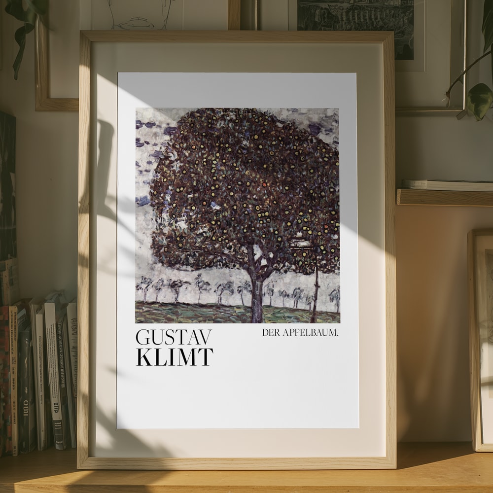Gustav Klimt Der Apfelbaum (1916) Poster