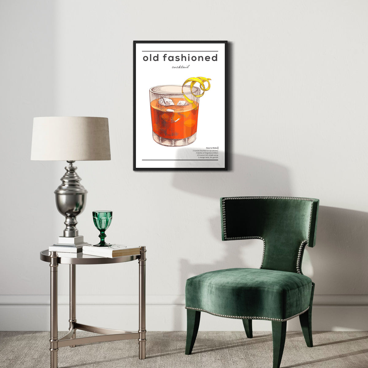 Old-Fashioned-Cocktail-Poster