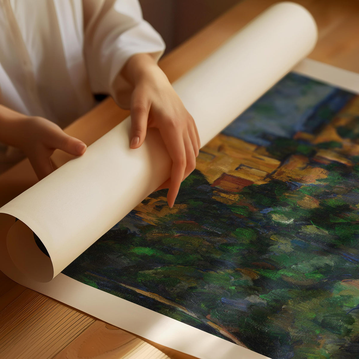 Paul Cézanne „Château Noir“-Poster