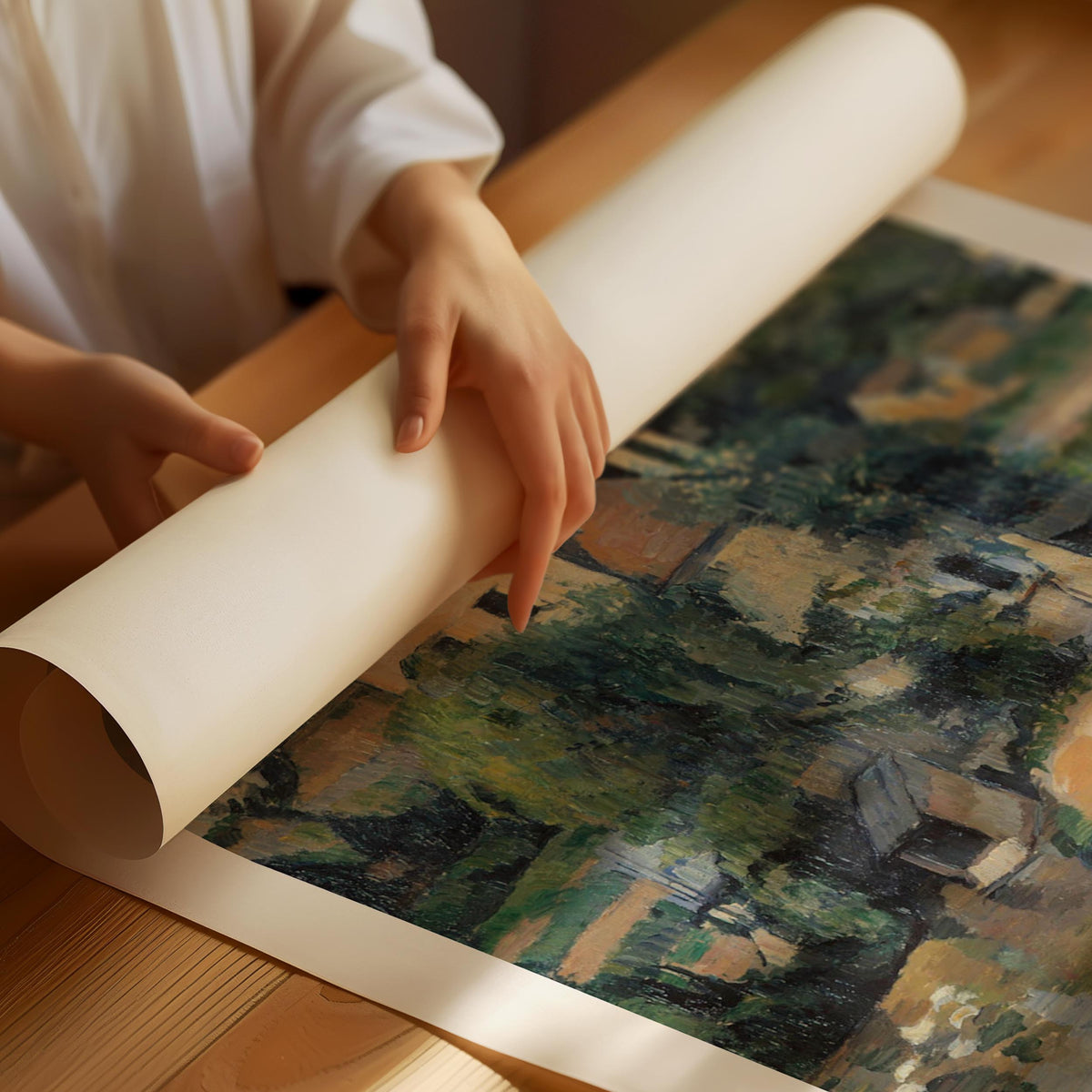 Paul Cézanne "Mill on the couluevre" Poster