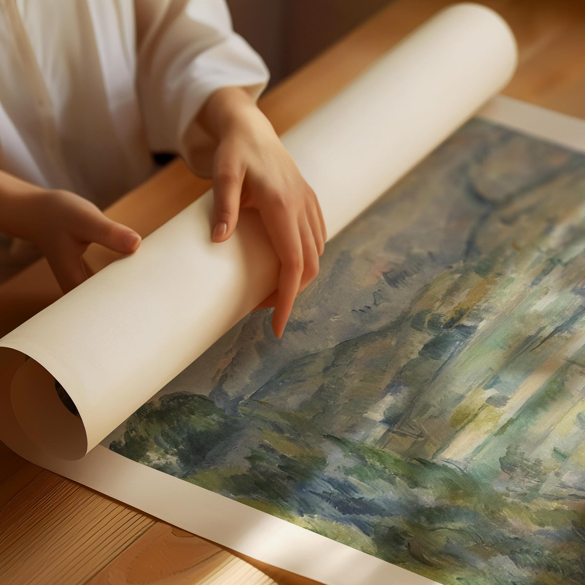 Paul Cézanne "Montagne Sainte-Victoire" Poster