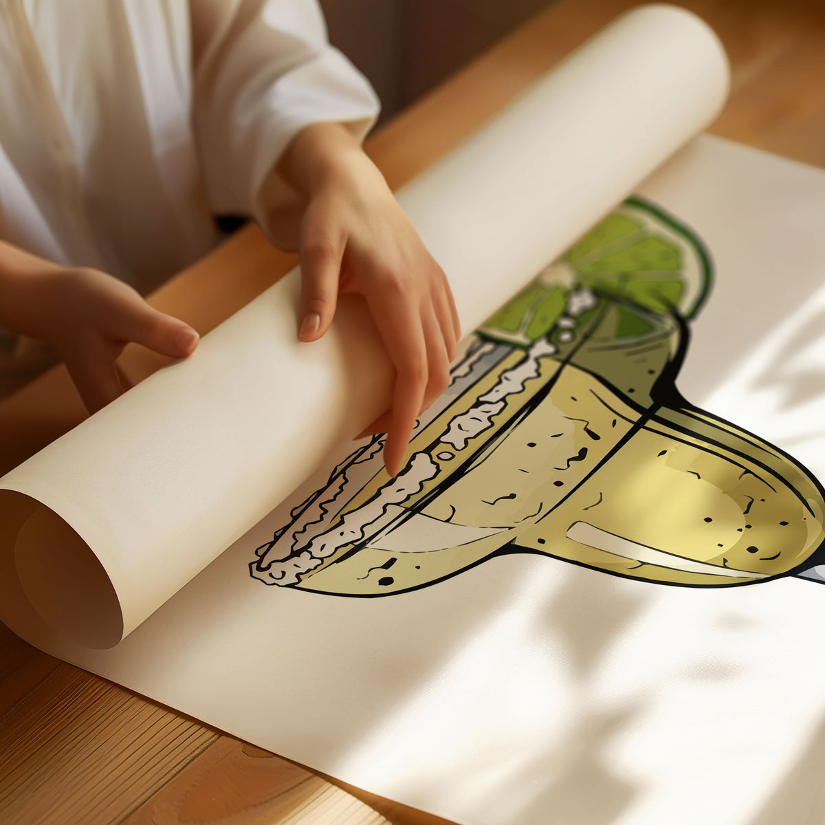Margarita Cocktail Poster