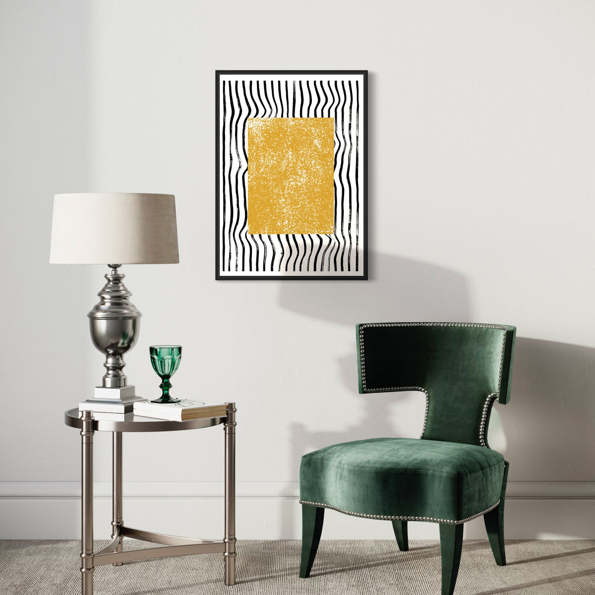 Abstraktes Poster