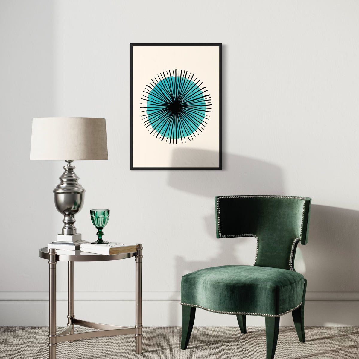 Abstraktes Poster