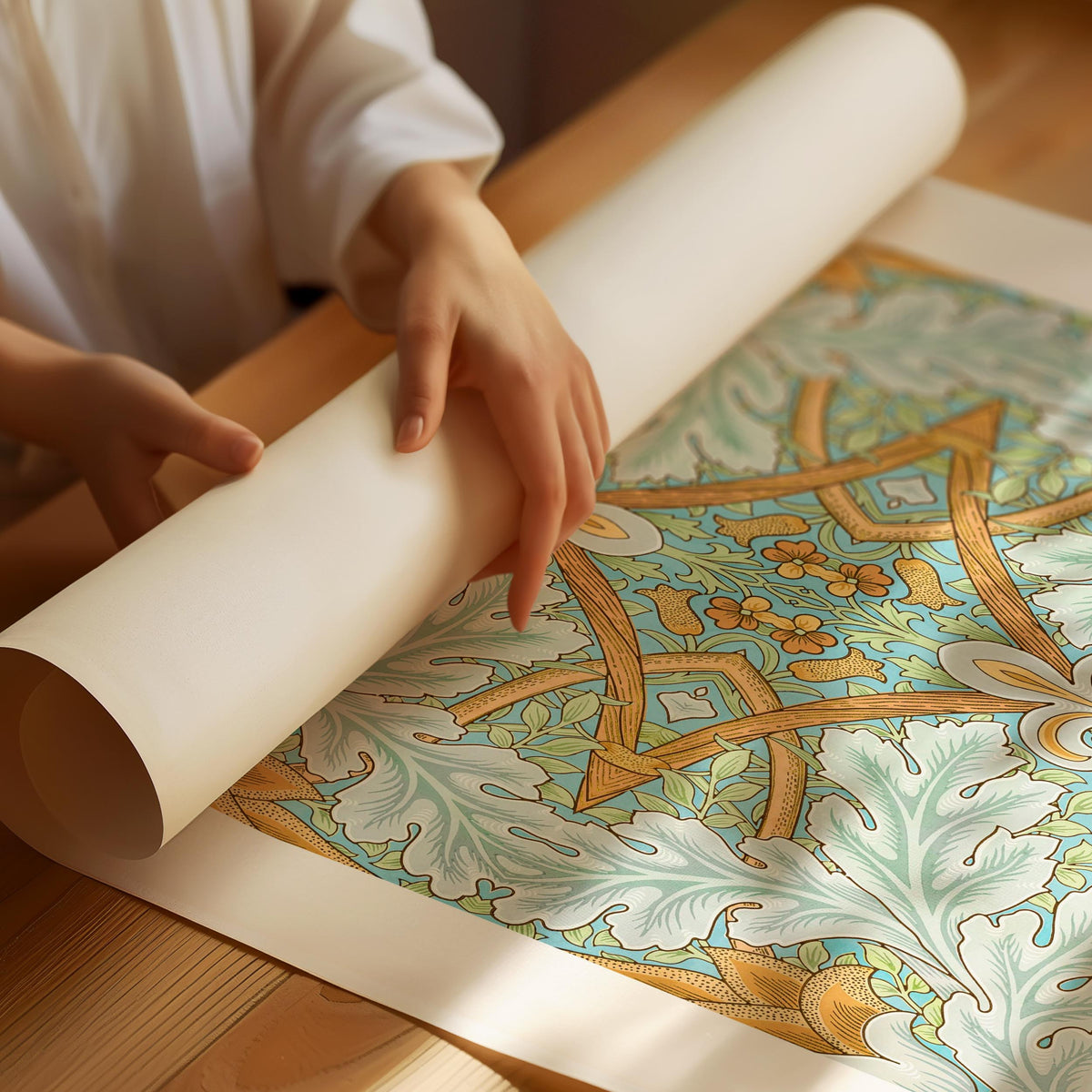 William Morris St. James Pattern Poster