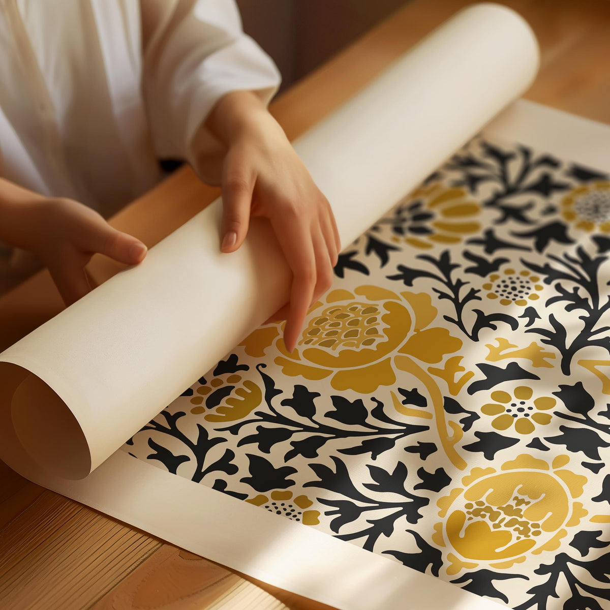 William Morris Ornamentmuster-Poster