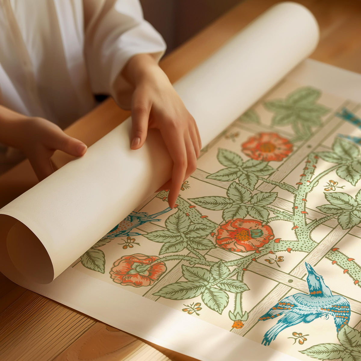 William Morris Rankengitter-Poster