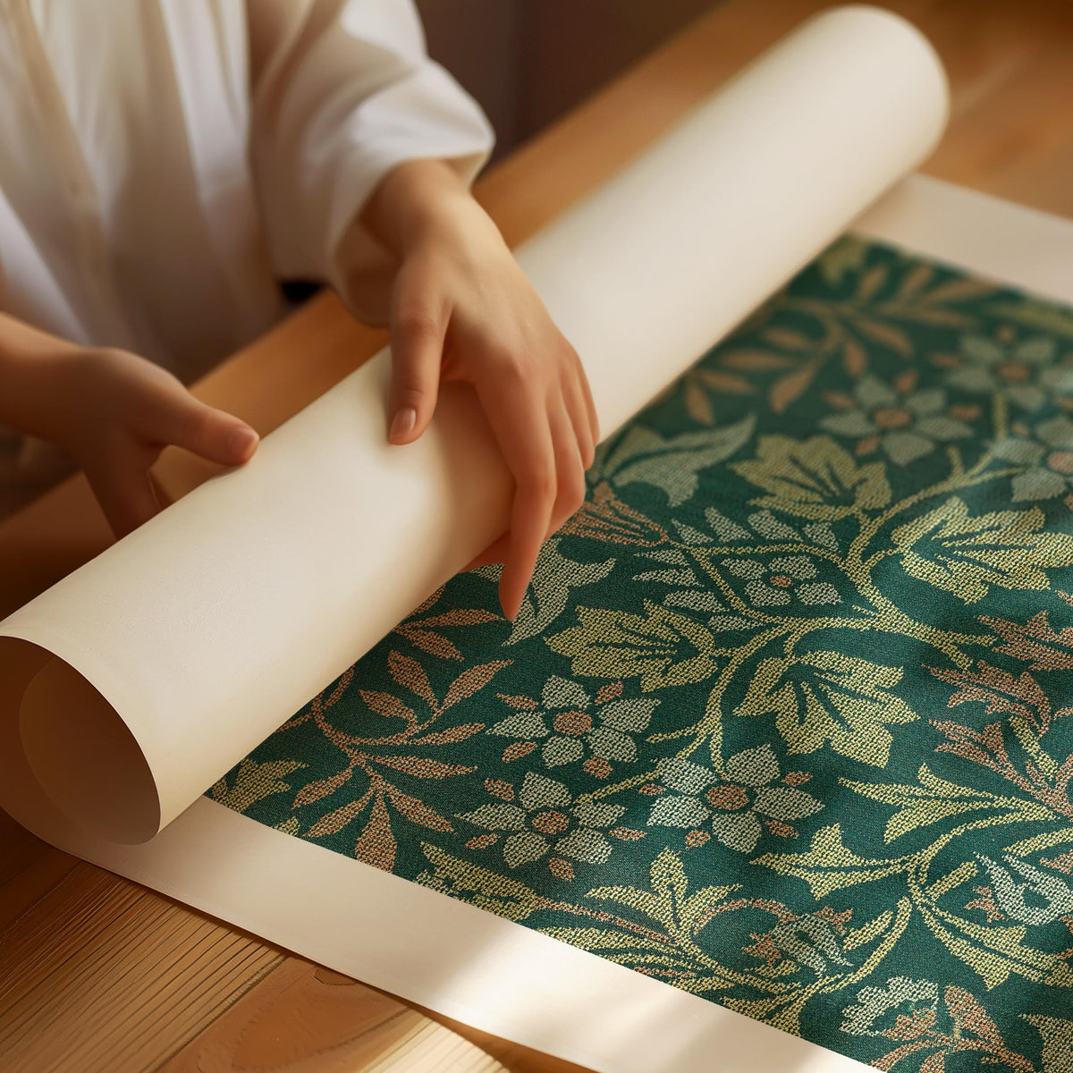 William Morris Blumengarten-Poster