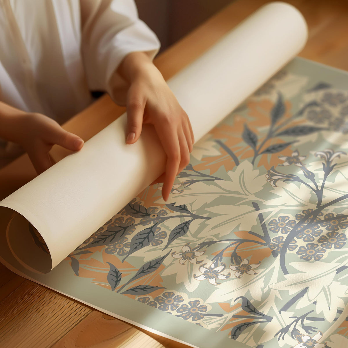 William Morris Frühlingsdickicht-Poster