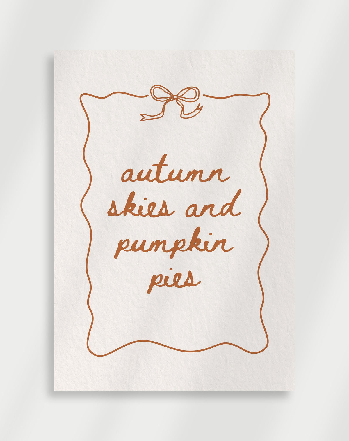 Herbstposter
