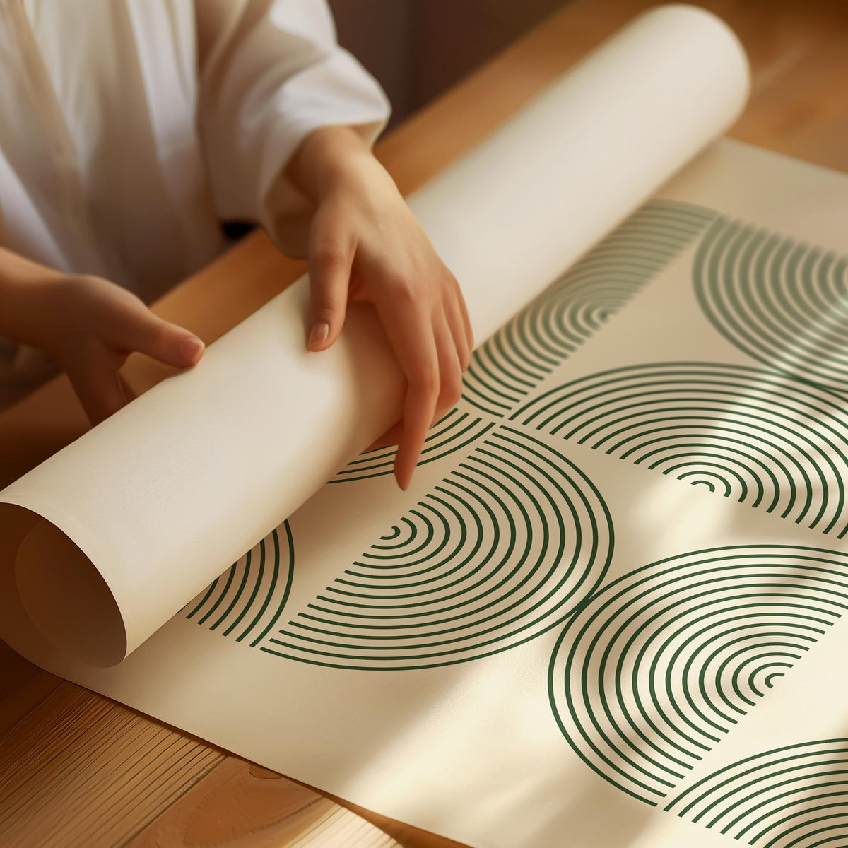 Bauhaus Soft Grid Poster