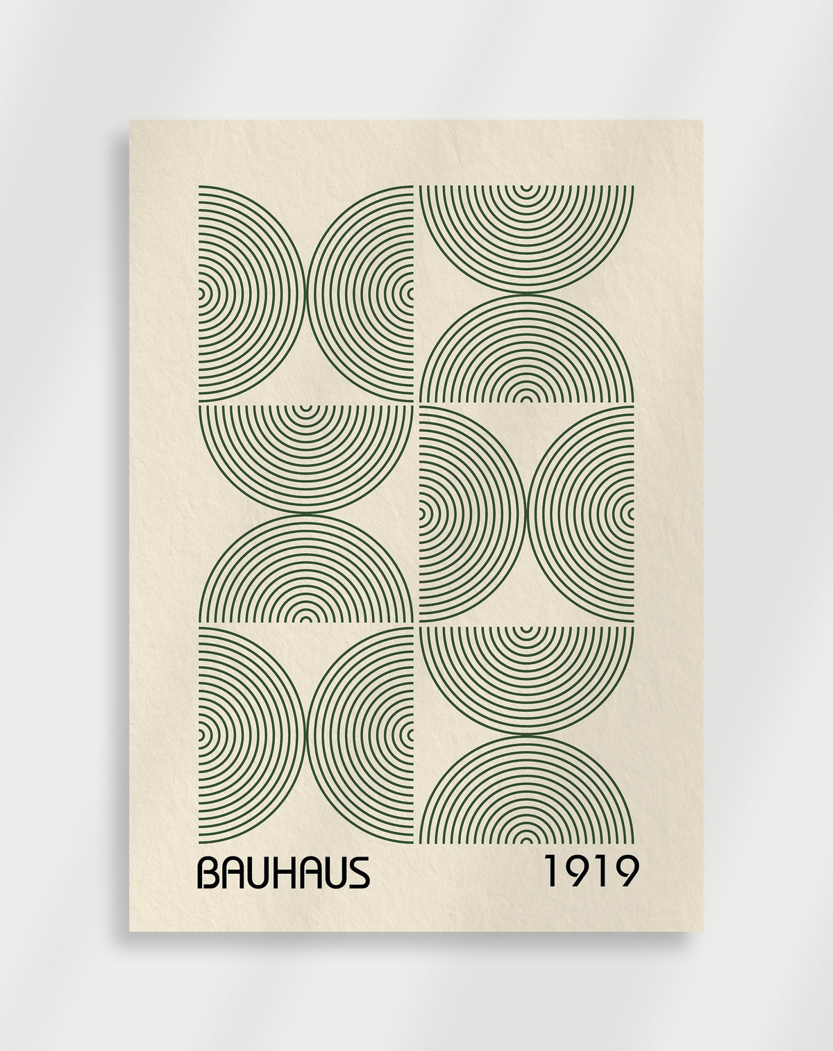 Bauhaus Soft Grid Poster