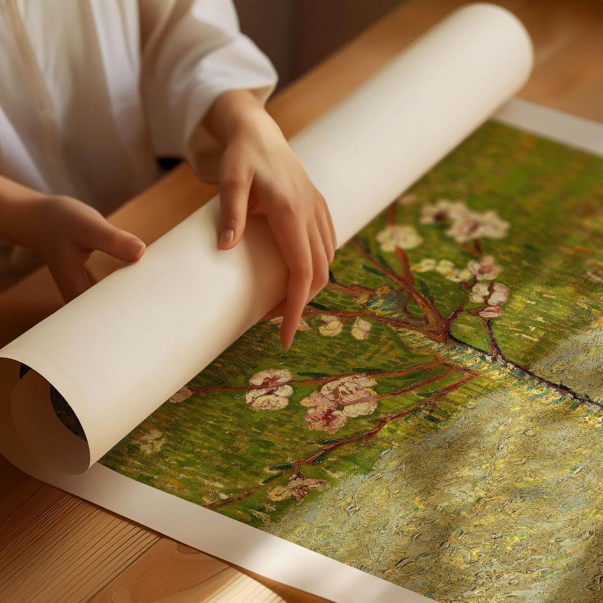 Vincent van Gogh Poster „Mandelbaum in Blüte“