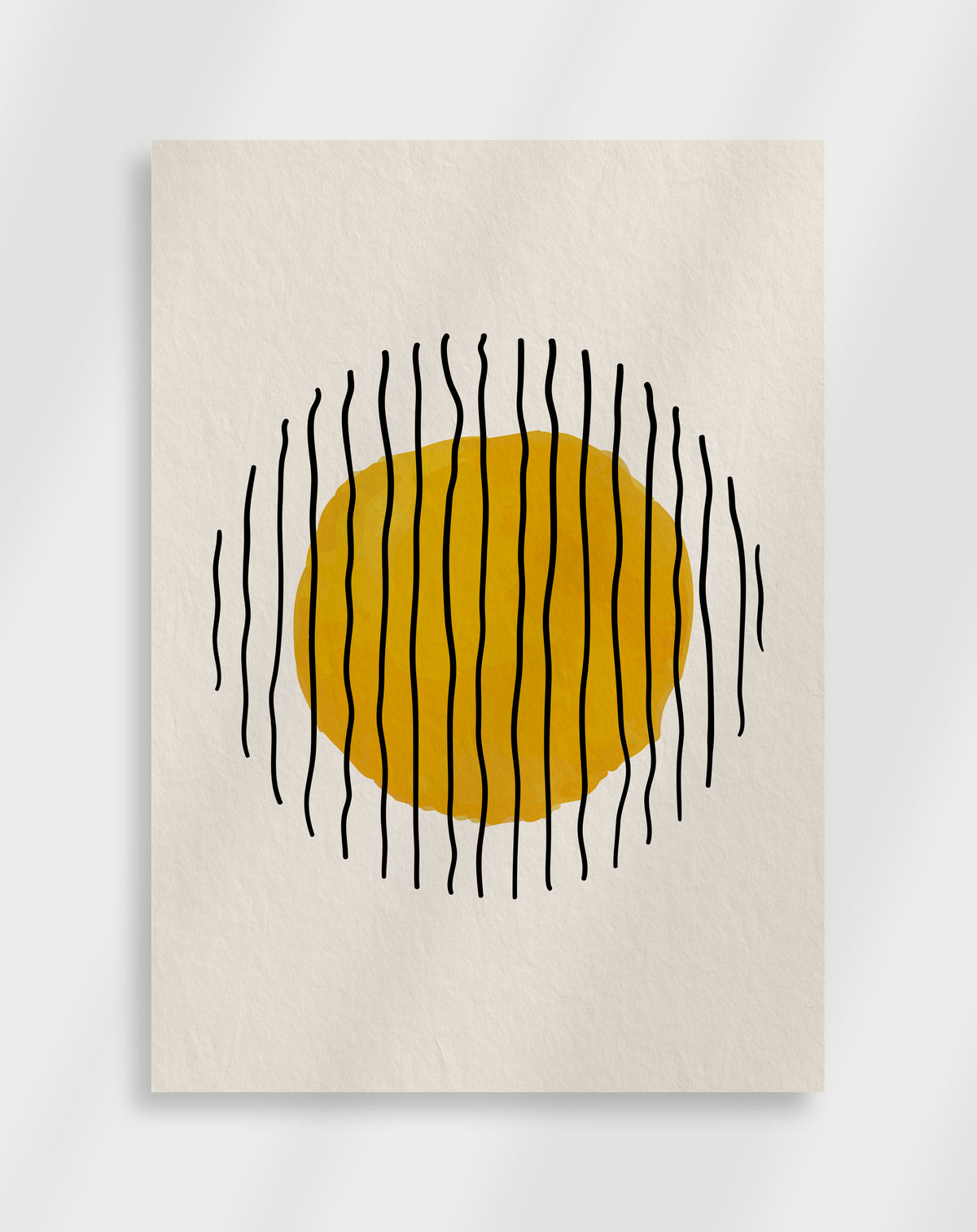 Abstraktes Poster