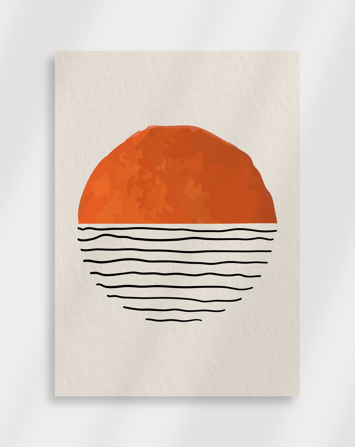 Abstraktes Poster