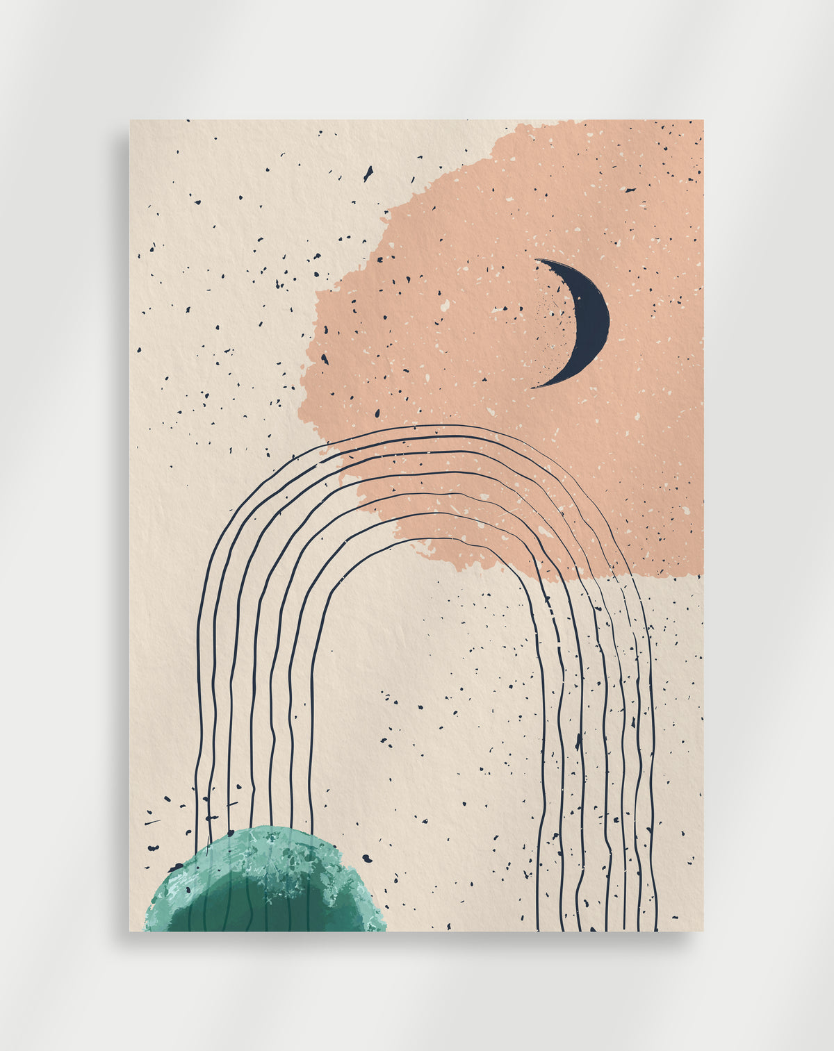 Abstraktes Poster