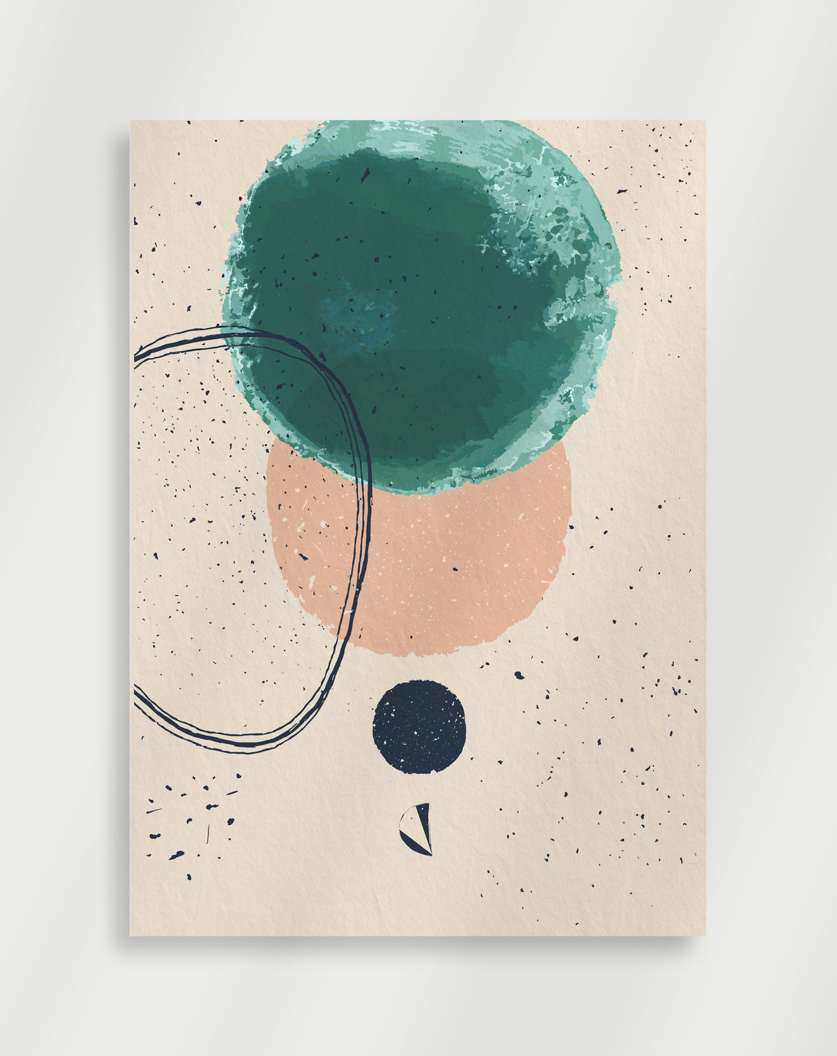 Abstraktes Poster
