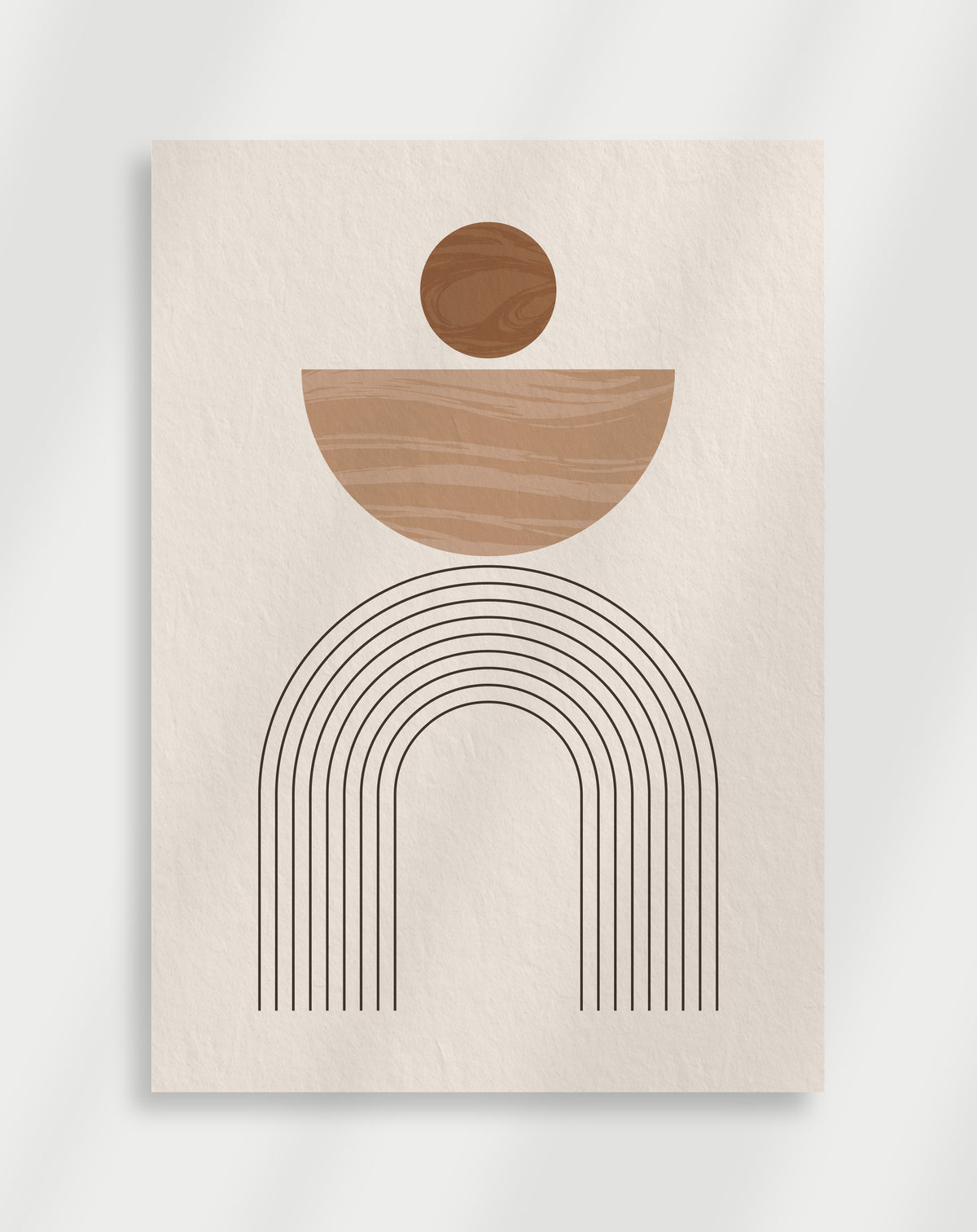 Abstraktes Poster