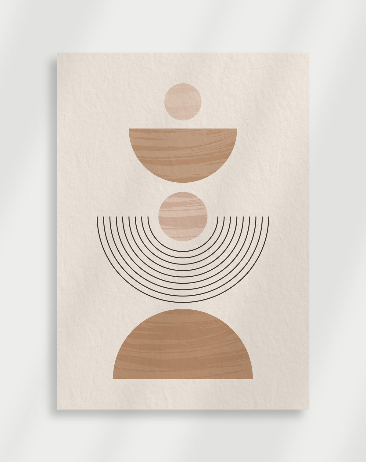 Abstraktes Poster